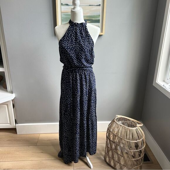 PRETTYGARDEN Women’s Halter Neck Maxi Dress Sleeveless Backless Sundress NWT - Picture 2 of 15